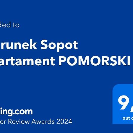 Kierunek Sopot Apartament Pomorski Экстерьер фото